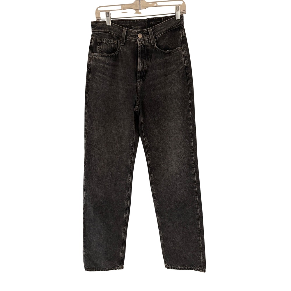 AG Adriano Goldschmied Clove Relaxed Straight Jeans Black 24R BKS1C14BTDSON